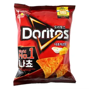 Venda por atacado de lanches de frutas e vegetais Doritoss com tortilla e batatas fritas 84g Coreia