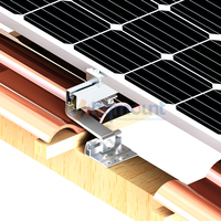 Bardeaux solaires haute puissance toit photovoltaïque en pente montage solaire BIPV tuiles PV toit