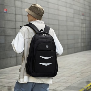 Korean Style Fashionable Large Capacity Backpack Waterproof Durable Laptop Sleeve School Education Men Women Outdoor Travel - Product Image 1