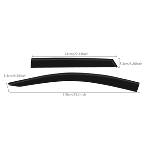 4PCS Pare-pluie pour <span class=keywords><strong>Toyota</strong></span> <span class=keywords><strong>Corolla</strong></span> <span class=keywords><strong>Touring</strong></span> 2019 -2024 MZEA12 WZRE212 WZWE214 Sun/Rain Guard and Durable - Product Image 3