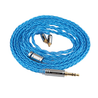Cable de Repuesto para Auriculares HiFi Tripowin Seraph, Plateado, Materiales Premium, Cable de Audio Confortable, Cable IEM