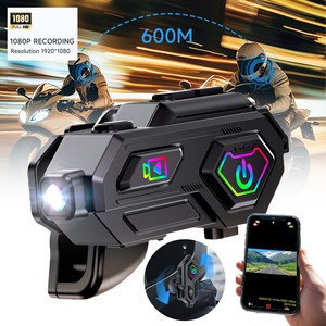 Casque de <span class=keywords><strong>moto</strong></span> C8Max avec écouteurs Bluetooth et radio FM 360 °   Casque de <span class=keywords><strong>moto</strong></span> sans fil avec interphone rotatif 600M - Product Image 1