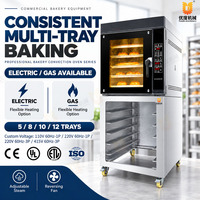 Four à convection commercial électrique et à gaz, four à air chaud et vapeur pour la production de pain et de pâtisseries