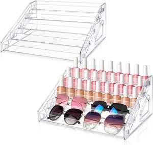 Organizador de Esmaltes de Uñas de 3/4/5/6/7 Niveles, Estante de Exhibición Acrílico para Almacenamiento de Lentes de Sol y Aceites Esenciales, Venta al Por Mayor - Product Image 1