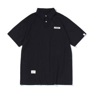 Maglietta da uomo 100% in cotone 240gsm con <span class=keywords><strong>stampa</strong></span> <span class=keywords><strong>giapponese</strong></span> e Polo da uomo Oversize con toppa ampia da lavoro con mezza manica - Product Image 2