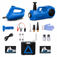 Kit automobile ODM 5T DC12V avec cric hydraulique électrique, manomètre analogique, gonfleur de pneus 35L/min et clé à chocs 400Nm