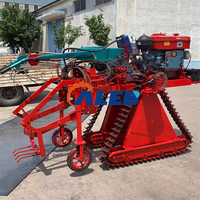 Machine de récolte d'oignons verts et de gingembre autopropulsée à haute efficacité