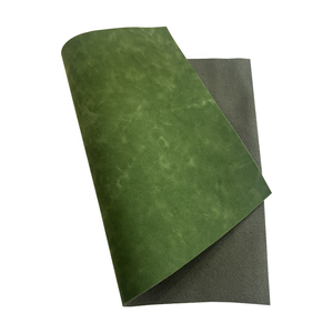 Tissu en cuir synthétique floqué polaire brossé velours daim Pu prix au mètre - Product Image 3