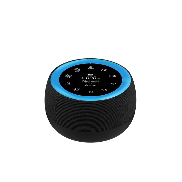 3-In-1 Hifid Smart Speakers 26 With Soothing Soundsnursery Night Light Clock Led Display Sleep Aid Device