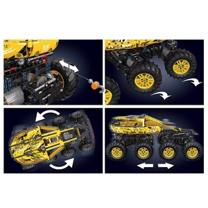 Mould King 18030 MOC Coche Teledirigido <span class=keywords><strong>FireFox</strong></span> Camión de Escalada, Modelo de Ladrillos de Plástico DIY, Set de Bloques de Construcción - Product Image 6