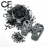 Granulés de composé PA66 LCF30 renforcés de fibres de carbone longues, antistatiques, conducteurs, haute résistance, pour moulage par injection