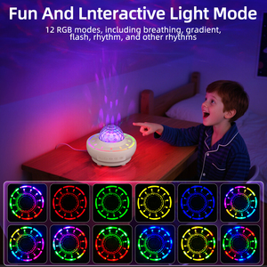 Vendita calda 2025 nuovo proiettore stellato notturno proiettore luce stella <span class=keywords><strong>blu</strong></span> dente di musica altoparlante proiettore con telecomando - Product Image 4