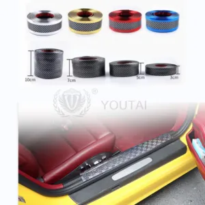 5D Carbon Fiber Car Anti Scratch Protector Tape Sticker Film Anti-collision Door Sill Protector edge protector