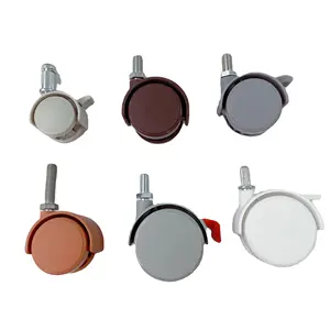 Lenkrad der JP-Serie für gleitende Möbel und Geräte beige Lenkrad - Product Image 1