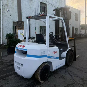 Original Japanese TCM 3 Ton FD30 FD50 FD70 <b>Used</b> Diesel Forklift Truck in SHANGHAI - Product Image 1