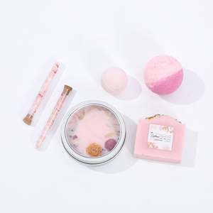 Kit de Ideas de feliz cumpleaños personalizado, cestas de baño de Spa, caja de regalo, Degradable Natural, 15-30 días, nuevo tipo, venta al por mayor - Product Image 4