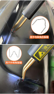 Machine de réparation de pare-chocs de marque originale Pistolet de soudage en plastique avec <span class=keywords><strong>clou</strong></span> pour appareil photo et écouteurs Outils de réparation en plastique portables - Product Image 5