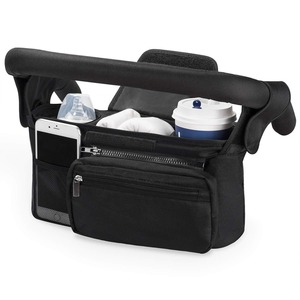 Nouveaux articles pour bébé : Sac de rangement pour poussette avec support suspendu pour biberons, sac de maman suspendu - Product Image 3