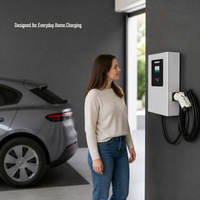 Nouvelle borne de recharge DC EVSE haute vitesse 40 kW murale CCS2 OCPP 1.6J, design compact, gain de place, recharge rapide, utilisation domestique