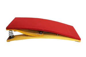 Tapis de gymnastique incurvé personnalisable 2-9 ressorts, sûr et robuste, avec base antidérapante pour une atterrissage douce, idéal pour les écoles - Product Image 2