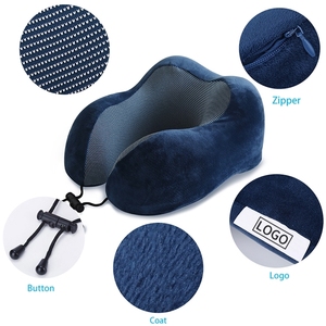 <span class=keywords><strong>Oreiller</strong></span> <span class=keywords><strong>de</strong></span> voyage portable en mousse à mémoire <span class=keywords><strong>de</strong></span> <span class=keywords><strong>forme</strong></span> et polyester, nouveau design, en <span class=keywords><strong>forme</strong></span> <span class=keywords><strong>de</strong></span> U, avec logo personnalisé sur tissu, pour bureau, voiture, avion - Vente en gros - Product Image 3