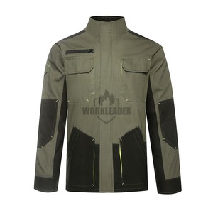 Salopette de travail robuste <span class=keywords><strong>en</strong></span> coton Ripstop pour mécaniciens, charpentiers et ouvriers du bâtiment, pantalon de sécurité ignifuge et réfléchissant niveau B - Product Image 3