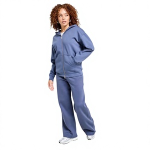 Ensemble de survêtement unisexe décontracté à succès : sweat à capuche et pantalon de jogging assorti en matière douce – Collection Streetwear Marque Privée - Product Image 1