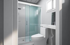 20ft thép tòa nhà phẳng gói vận chuyển đúc sẵn bảng điều khiển bánh sandwich prefab <span class=keywords><strong>container</strong></span> gấp kho lưu trữ di động nhà để xe - Product Image 3