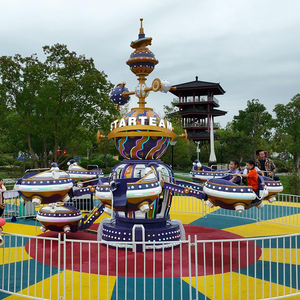 Công viên giải trí UFO Cabin tự điều khiển máy bay đi xe trẻ em máy bay trò chơi để bán - Product Image 2