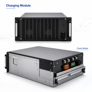 เครื่องชาร์จรถยนต์ไฟฟ้าแบบเร็ว DC 30kW 150-1000V พร้อมชุดเรียงกระแสแรงดันกว้าง ตู้ชาร์จ EV แบบติดตั้งบนพื้น รุ่นใหม่ - Product Image 2