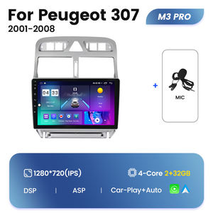 Sistema de audio multimedia para eugeot <span class=keywords><strong>307</strong></span> 2001 2008, <span class=keywords><strong>pantalla</strong></span> montada - Product Image 4
