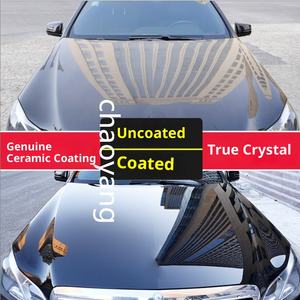 正規品 スローイング力信 金剛 メッキ クリスタル ナノ液体ガラス カーペイントコーティングキット E2ブランド 30ml 3年有効 - Product Image 2