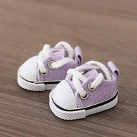 Chaussures de poupée en toile et plastique, faites à la main, en forme de dessin animé, 3,8 cm, décontractées, mini, accessoires de bricolage pour jouets, vente en gros