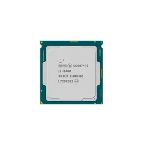 I5 8400 işlemci işlemci 2.8GHz 65W LGA 1151 bilgisayar masaüstü sunucu 8500 8600K 9500T 9400F 9400T 9600K altı çekirdekli İşlemci Intel