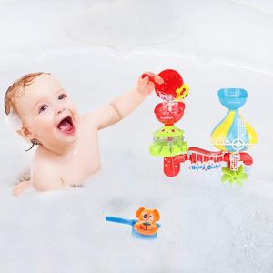 <span class=keywords><strong>Jouet</strong></span> <span class=keywords><strong>de</strong></span> <span class=keywords><strong>bain</strong></span> pour chien Château <span class=keywords><strong>de</strong></span> cascade enchanté ultime, gobelets empilables interactifs, douche éclaboussante, arroseur pour tout-petits - Plastique ABS - Product Image 3