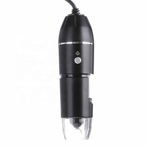 Microscopio Digitale Portatile USB Type-C 3 in 1 con Ingrandimento <span class=keywords><strong>500X</strong></span> 1000X 1600X, 8 LED, Endoscopio USB, Zoom e Supporto per Fotocamera - Product Image 1