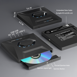 7 trong 1 bên ngoài CD/<span class=keywords><strong>DVD</strong></span> Drive cho máy tính xách tay xách tay <span class=keywords><strong>DVD</strong></span> <span class=keywords><strong>Player</strong></span> cho máy tính xách tay với SD/TF cổng - Product Image 6