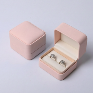 Manufacturer Premium Luxurious Pu Leather Jewelry Set <b>Box</b> for <b>Rings</b> Bangles Pendants with Personalized Brand logo - Product Image 3