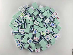 Ensemble de tuiles de <span class=keywords><strong>mahjong</strong></span> en acrylique portable de luxe moderne pour 4 joueurs, <span class=keywords><strong>mahjong</strong></span> américain pour Halloween avec échantillon <span class=keywords><strong>gratuit</strong></span>, vente chaude CE - Product Image 2