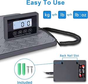 หน้าจอ LCD แบล็คไลท์ปรับขนาดได้200กก./10ก. สำหรับตลาดบ้านและไปรษณีย์ - Product Image 5