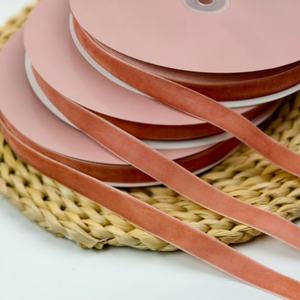 Cinta de Terciopelo de Lujo al por Mayor, de una Sola Cara, Sin Elástico, de 38mm, para Lazos DIY, Decoración de Ropa, Horquillas para el Cabello, Regalos, Pasteles y Decoración Navideña - Product Image 4