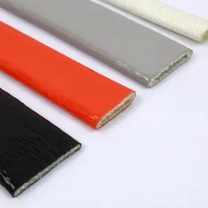 High Temp Cable Hose Protector Sleeve Fireproof Sleeves Resistant Heat Insulation Oil Line Protective Fiberglass Fire