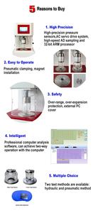ISO 13938 Hidrolik Diyafram Patlama <span class=keywords><strong>Test</strong></span> Cihazı Tekstil Kumaş <span class=keywords><strong>Mullen</strong></span> Patlama <span class=keywords><strong>Test</strong></span> Cihazı Fiyatı - Product Image 6