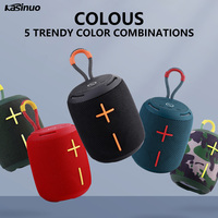 Kasinuo S350 5W Mini haut-parleur portable BT, batterie 1200mAh, BT5.0, 360 °   Accouplement TWS Son Surround pour une utilisation quotidienne en camping en plein air