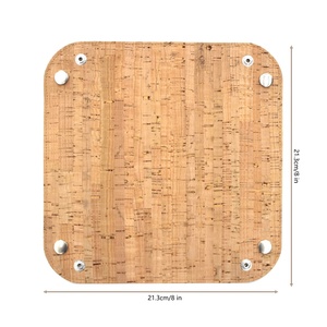 Boshiho Eco Leather Luxury <b>Storage</b> Tray Personalized OEM with Printable Sublimation Cork Tray for Premium <b>Storage</b> <b>Solution</b> - Product Image 2