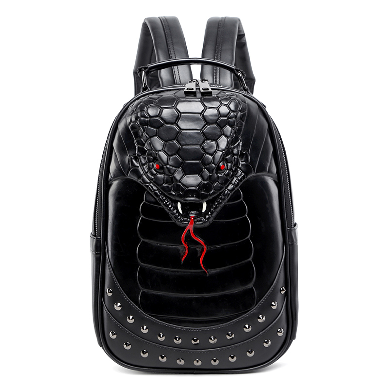 ash black leather silver studded backpack ASH Grey Studs Leather Backpack
