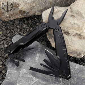 Tragbare 13 In1 <span class=keywords><strong>Multi</strong></span> <span class=keywords><strong>tool</strong></span> Zange Taschen schrauben dreher Edelstahl Crimp zange Outdoor Camping Kombination zange - Product Image 1