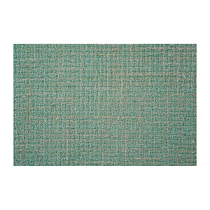 Tissu Tweed Fantaisie Coréen Haut de Gamme Vert Menthe & Orange Néon avec Fil Slub et Texture Métallique Fantaisie – Tissage Personnalisé OEM & ODM - Product Image 2