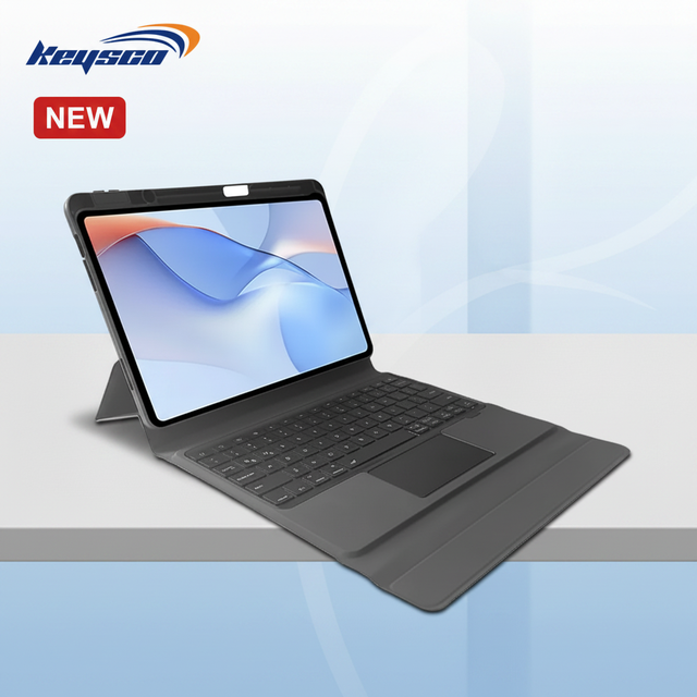 New Wireless USB-C LED Backlit Keyboard Case with Adjustable Tilt & Touchpad Easy-Clean Fabric for Xiaomi