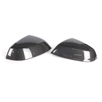 Accessoires de modification automobile : Coques de rétroviseurs pour véhicules conduite à gauche, compatibles avec AUDI Q5L Q7 2016-2021